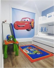 Lighting McQueen Custom Printed Roller Blind