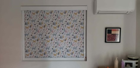 Customer Printed Full Dimout Cassette Roller Blind