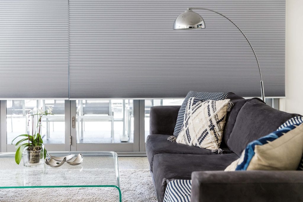 SmartCell Cellular Blinds Pewter