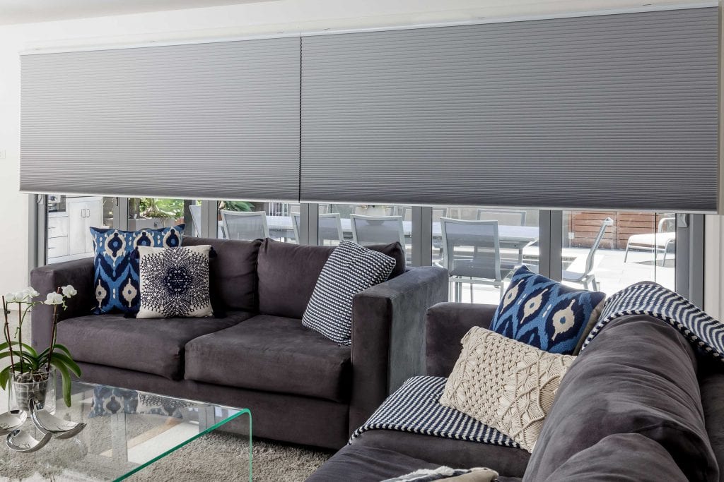 SmartCell Cellular Blinds Pewter