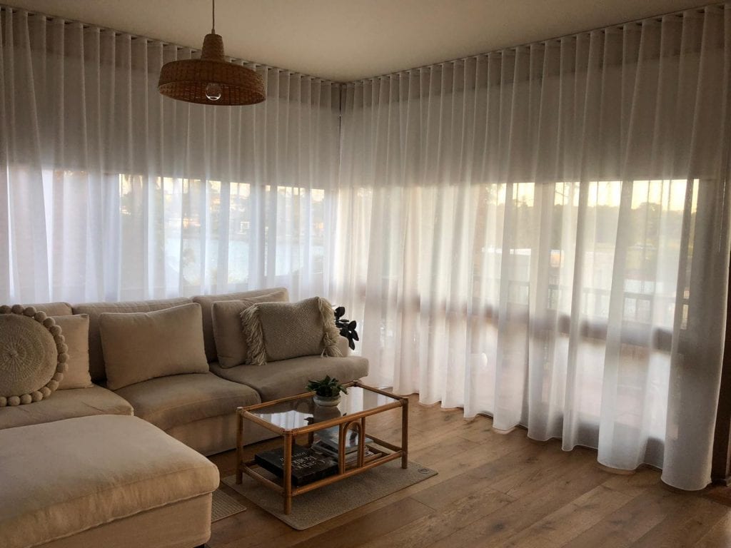 Sheer Curtain Chios Moonlight